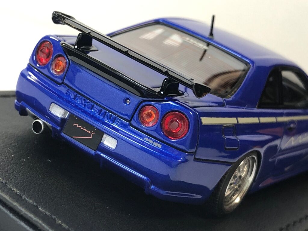 1/43 イグニッションモデル 日産スカイラインGT-R(R34) Mine's