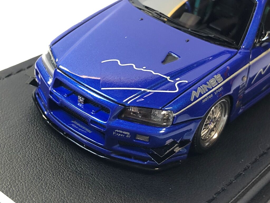 1/43 イグニッションモデル 日産スカイラインGT-R(R34) Mine's