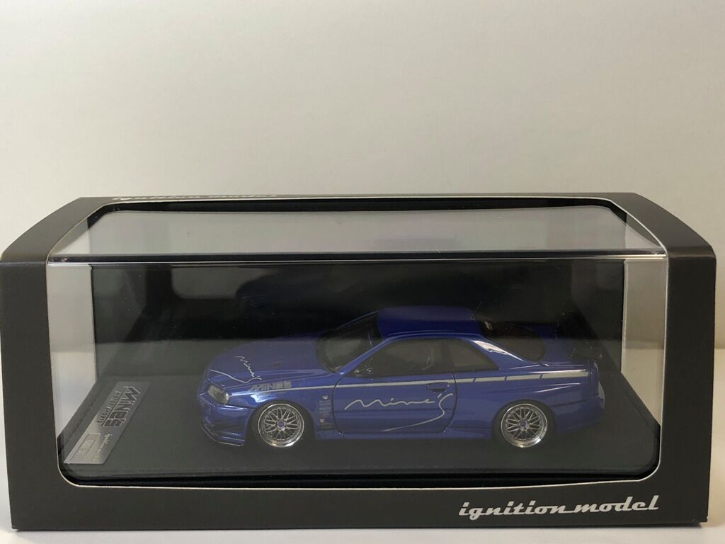 イグニッションモデル 1/43 日産スカイライン GT-R マインズ (R34) Amazon | イグニッションモデル 1/43 マインズ ニッサン