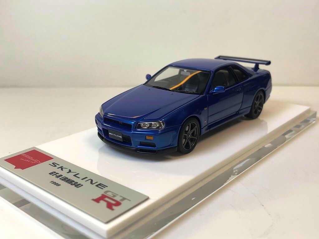 午前12時前のご注文は当日発送 メイクアップミニカー1/43 ケンメリGTR