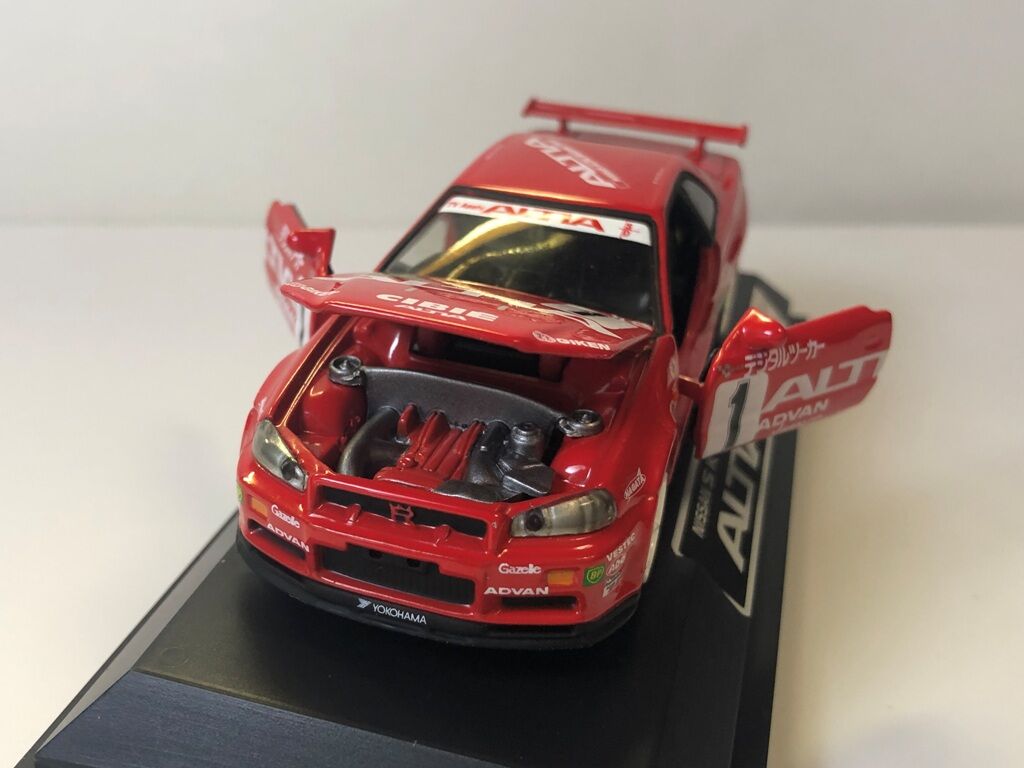 1/43 セガトイズ ダイヤペット 日産スカイラインGT-R(R34)ALTIA