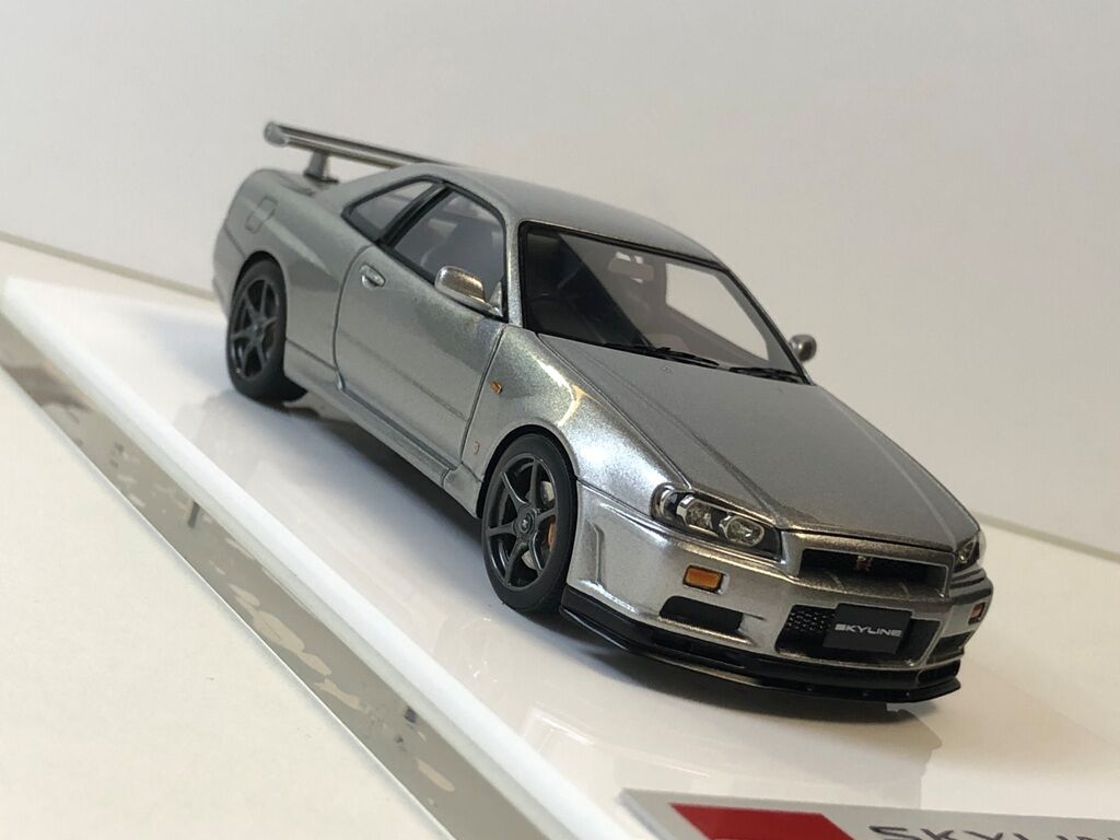 1/43 メイクアップアイドロン 日産スカイラインGT-R V-spec(R34