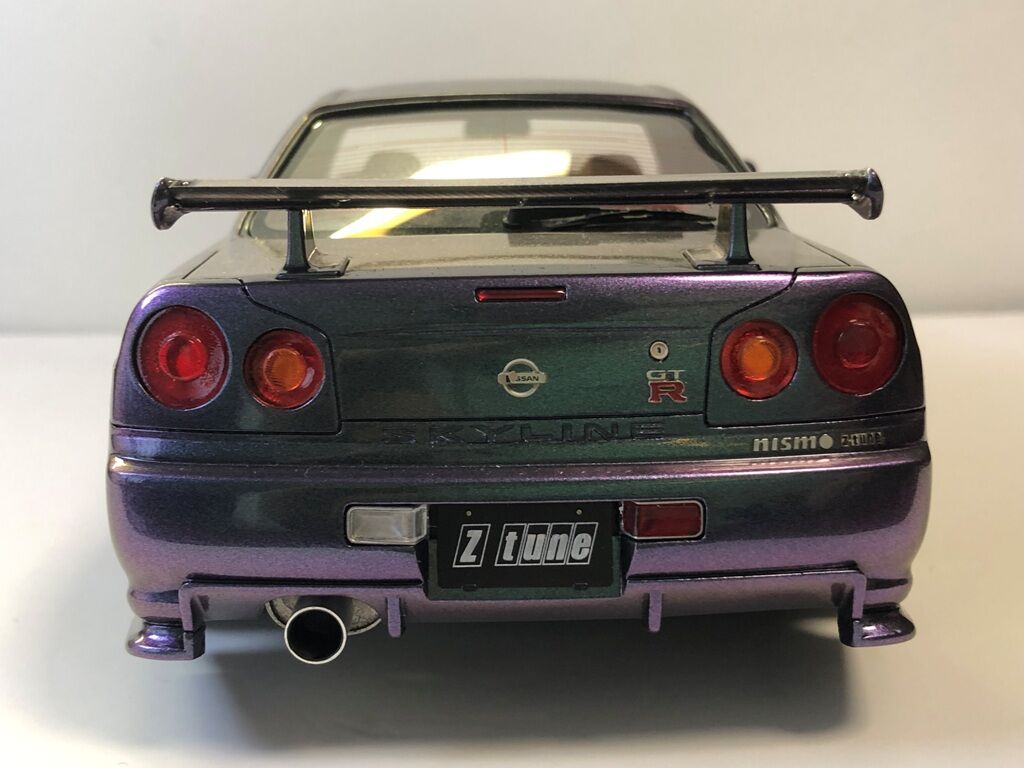 1/18 イグニッションモデル 日産スカイラインGT-R Z-tune(R34) ミッドナイトパープルⅢ : R34スカイラインのミニカーblog