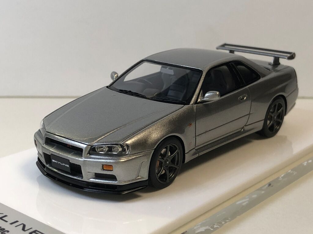 1/43 メイクアップアイドロン 日産スカイラインGT-R V-spec(R34
