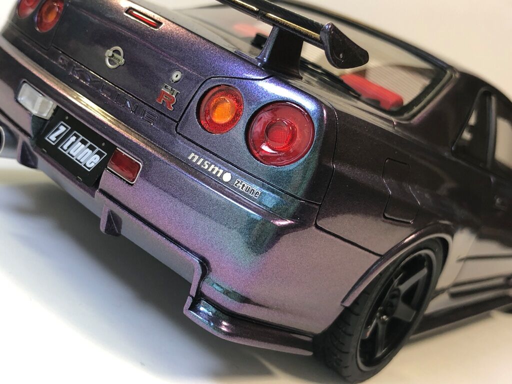 イグニッションモデル1/18 400R ミッドナイトパープル 激レア