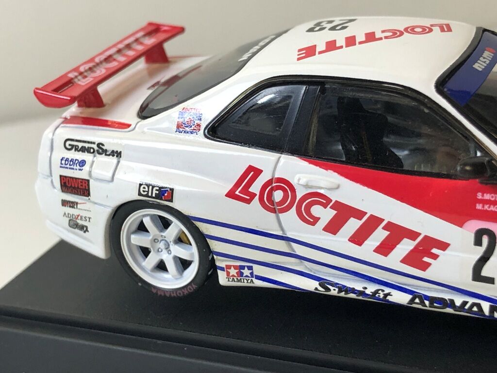 1/43 エブロ ロックタイトニスモGT-R(R34)鈴鹿1000km 1999 : R34
