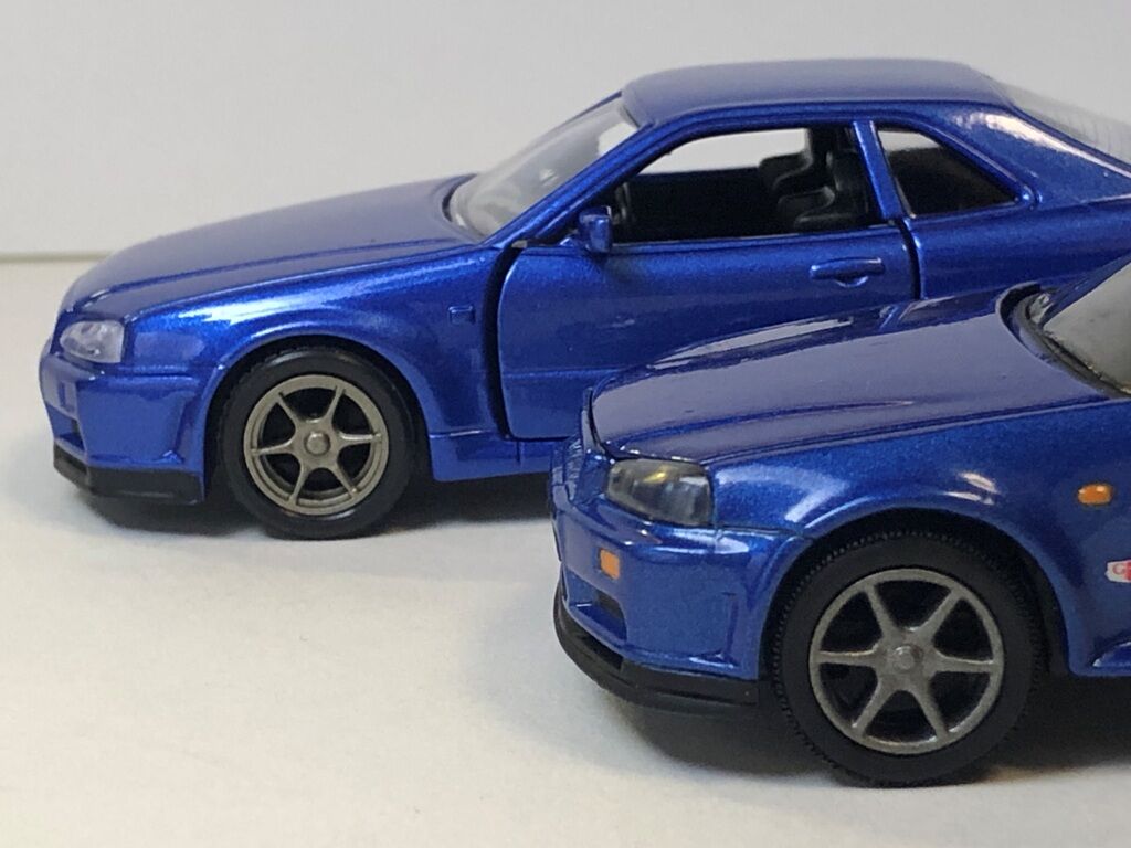 1 43 エポック社 エムテック 日産スカイラインgt R V Spec R34 R34スカイラインのミニカーblog
