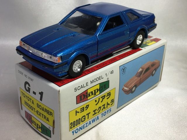 レアカラー】Yonezawa トヨタソアラ青1/64