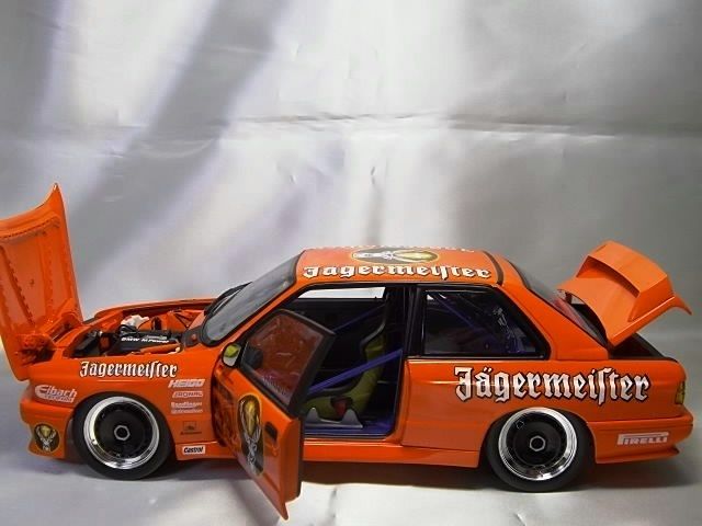 1/18 ミニチャンプス BMW M3(E30) イエガーマイスター : ミニカーとか