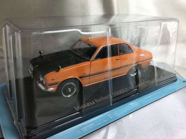 1/24国産名車コレクション14 いすゞ ベレット1600GTR (1969