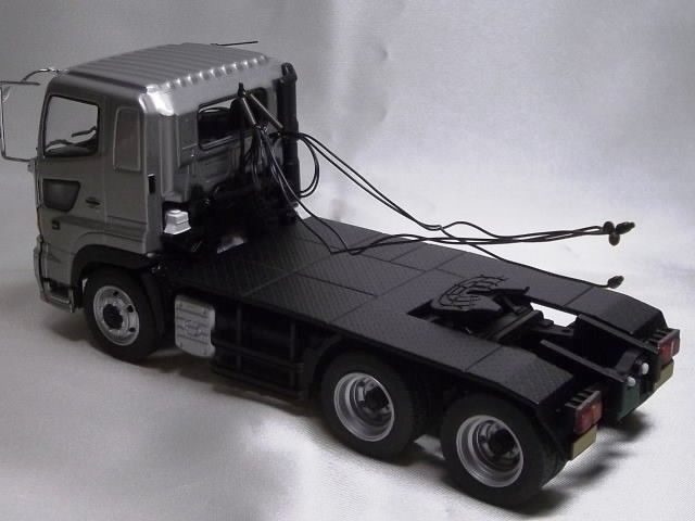 ケンクラフト 1/50 日野プロフィアSS+重量物運搬用トレーラー