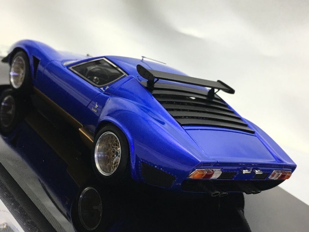 AXELLWORK特注 アイドロン ランボルギーニ イオタSVR Lobellia Blue