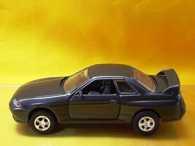 ヨネザワ製ダイヤペット R32スカイラインGT-R ブラック＆ガンメタ ヨネザワ ダイヤペット 日産 スカイライン GT-R R32 日本製