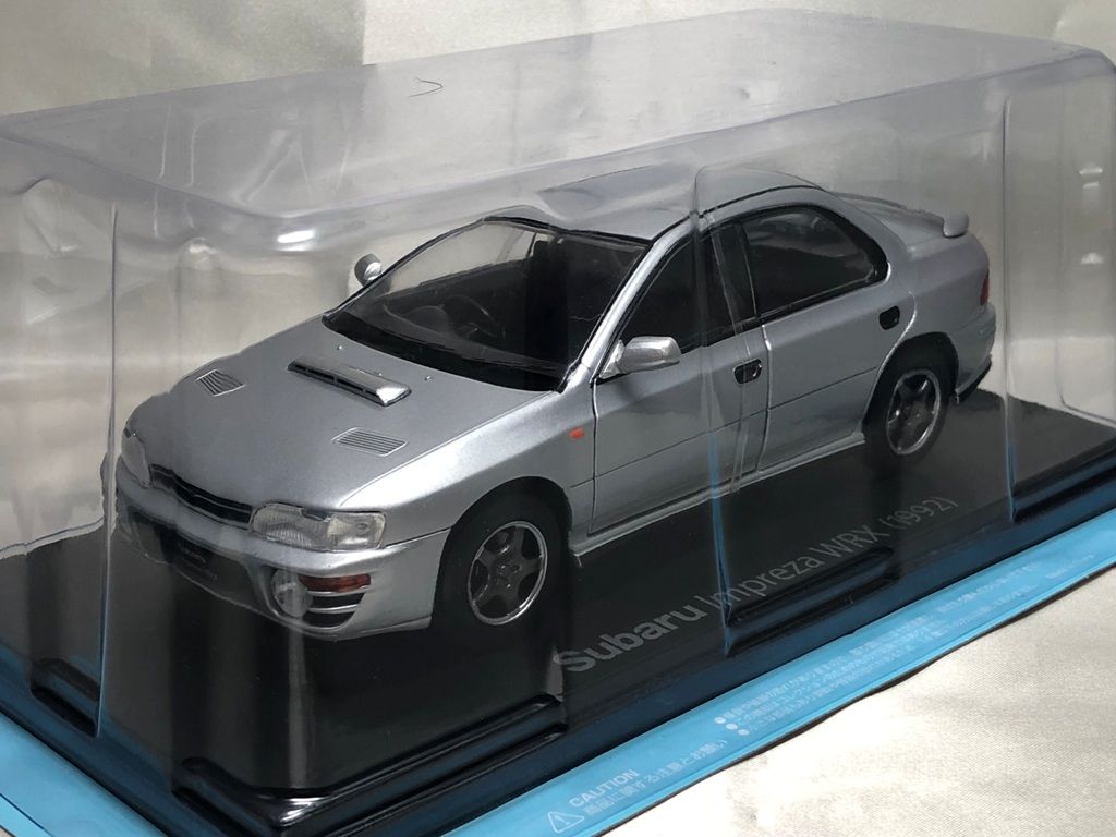 国産名車コレクション 47台 1/24国産名車コレクション 47 スバルインプレッサWRX 1992 : ミニカー
