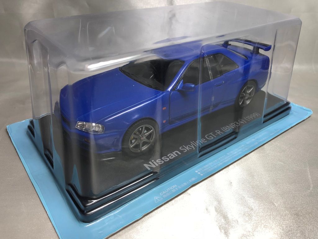 1/24 国産名車コレクション53 日産スカイラインGT-R (BNR34) 1999