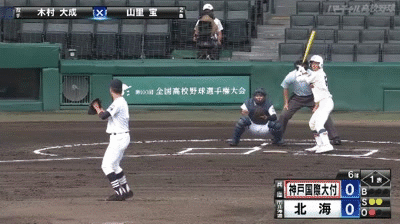 Gif 北海高校の左腕エース木村 プロレベルの真っすぐを投げてしまう 2ch野球まとめアンテナ