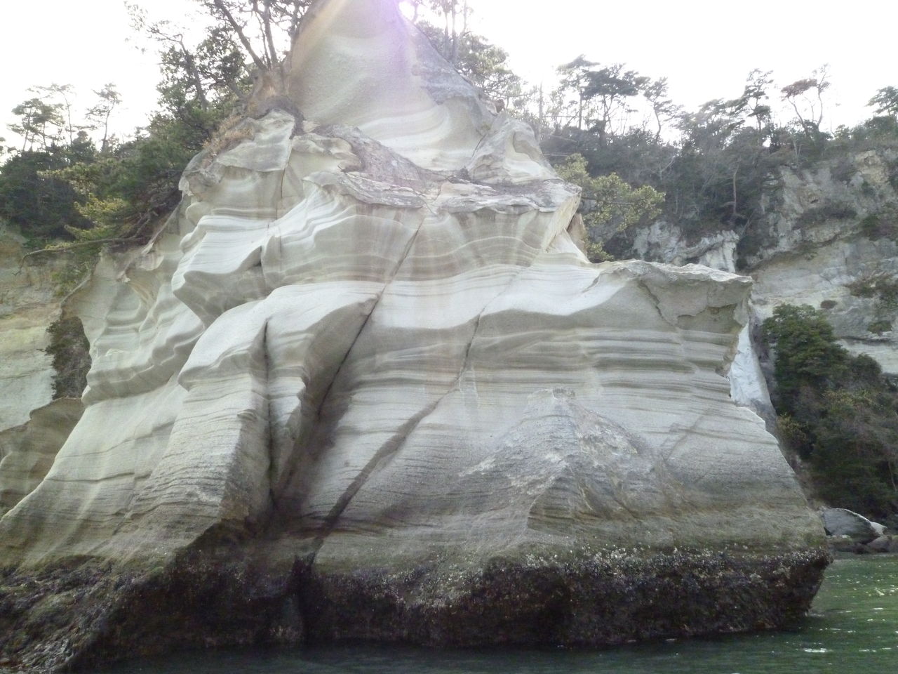 宮戸島嵯峨渓の遊覧船巡り 14 4 30水 みさおばさんの有閑日記