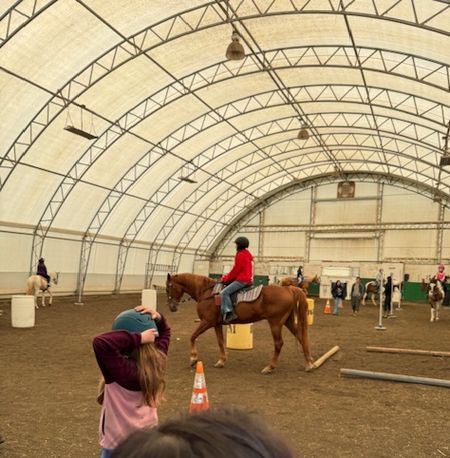 乗馬キャンプ～二女