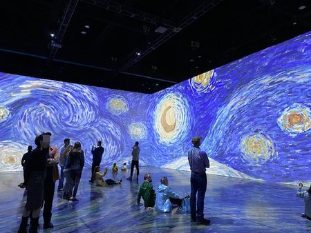 長女とデート～Beyond Van Gogh展