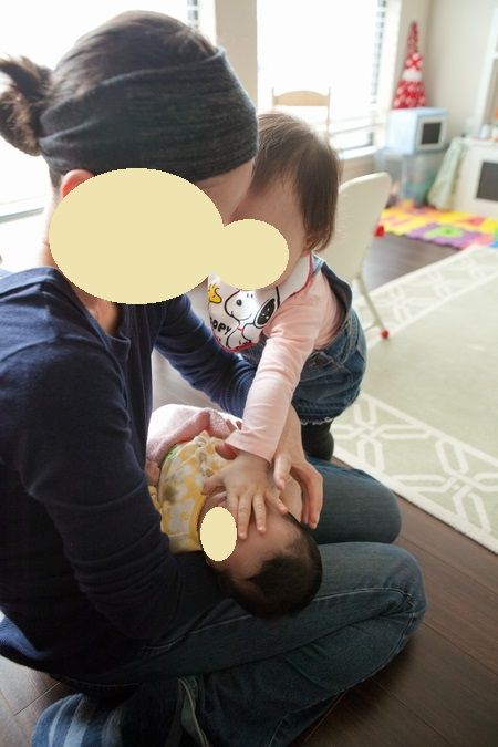 赤ちゃんとご対面