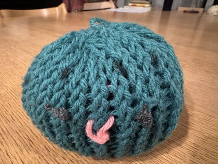 長女のあみぐるみ