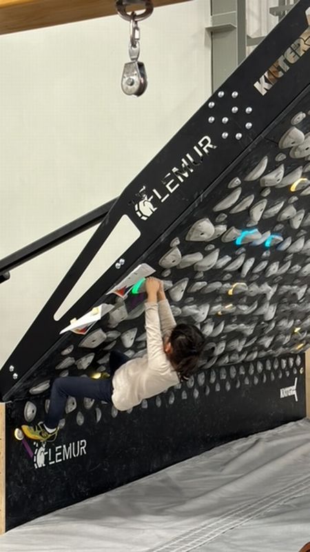 ボルダリング大会～次女の巻