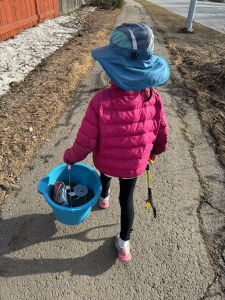 ごみ拾いはじめました