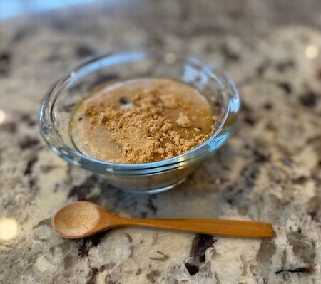 甘酒の葛プリン