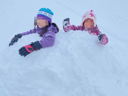 雪で休校な一日