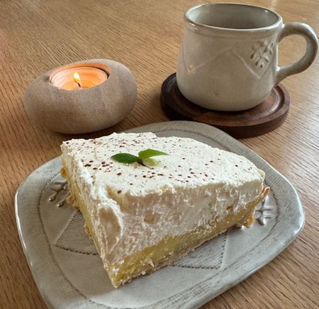 レモンタルトケーキでおうちモンテ