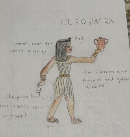 休校の活動～クレオパトラ