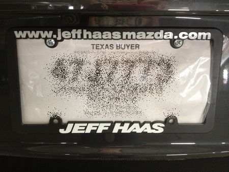 ナンバープレート