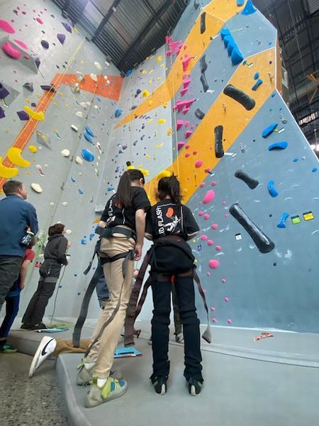 クライミング大会～初出場