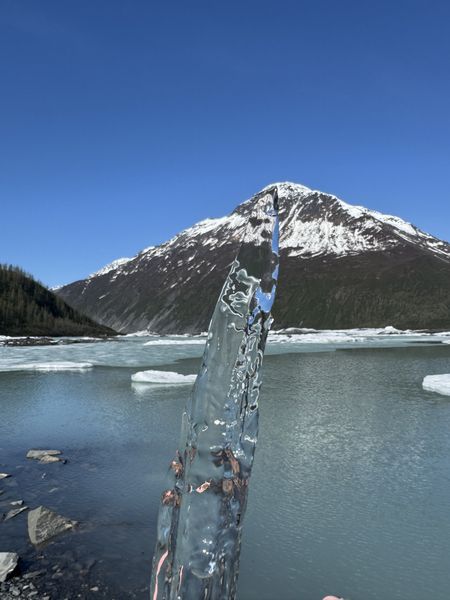 McCarthyへの旅⑧～Valdez Glacier Lake