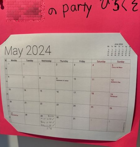 長女のお誕生日会計画！