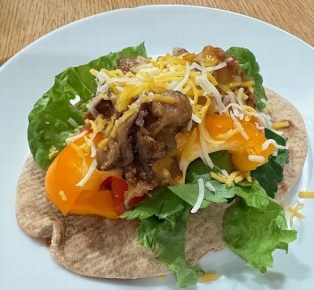 タコスと雪の体感