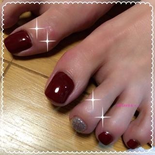 黒に近い赤 血豆色 高濃度炭酸サロン ｍｉｓａｋｏネイル ミサコネイル のブログ