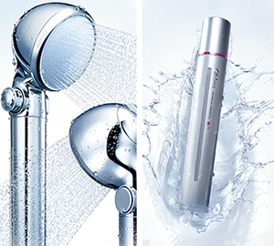 シャワーヘッド～水出てる