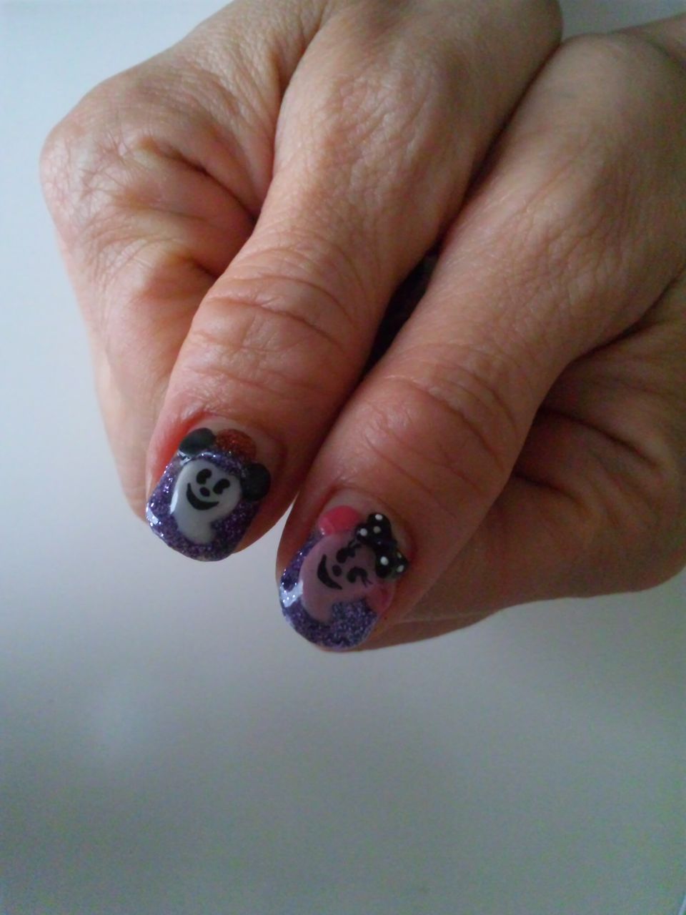 ネイル ハロウィン ハロウィン ネイル 11 その２ 親指ネイルです パズル クロスワード クロスワードパズル作家 角田美里日記