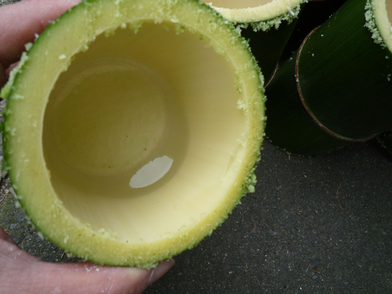 竹水 が飲めるのは この時期だけですよ 美郷町 田舎暮らしコーディネーターのブログ