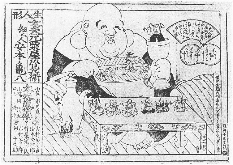 安本亀八の生人形 江戸時代 : 見世物興行年表