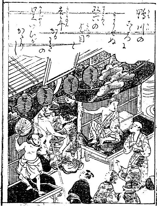 興行新聞 心中宵庚申 芝居 番付 中座 額入 江戸時代 当時物 アンティーク 延享元年(1744)~寛延三年(1750) : 見世物興行年表