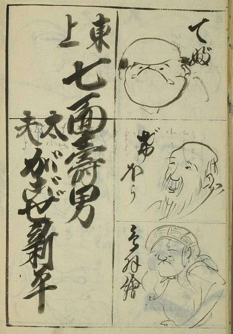 絵巻物　(明治時代？)　10メートル 明治10年（1877年・丁丑）6月～8月 : 見世物興行年表