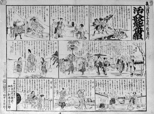 松本喜三郎の生人形 明治時代(一) : 見世物興行年表 松本喜三郎の生人形 明治時代(一) : 見世物興行年表
