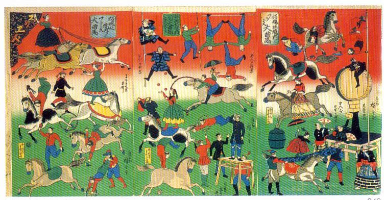 スリエの曲馬 二 : 見世物興行年表