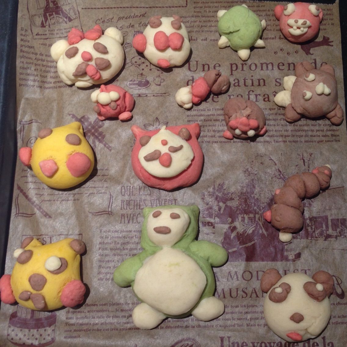 ポケモンパン作ってみました さんだdeお片づけ