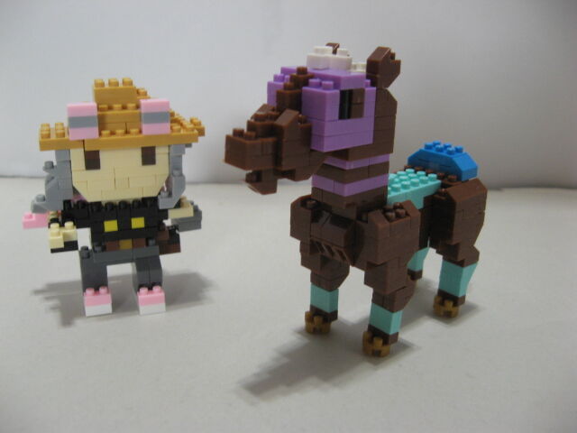 キッズブロック オリジナル ちんまりジャイロ ツェペリ バルキリー 玩具劇場ガンバランス倉庫