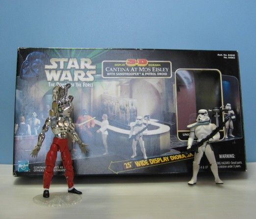 スターウォーズ モスアイズリー カンティーナ シーン1&2 フィギュアセット ディスプレイ・ジオラマ カンティーナ・モス・アイズリー : 玩具