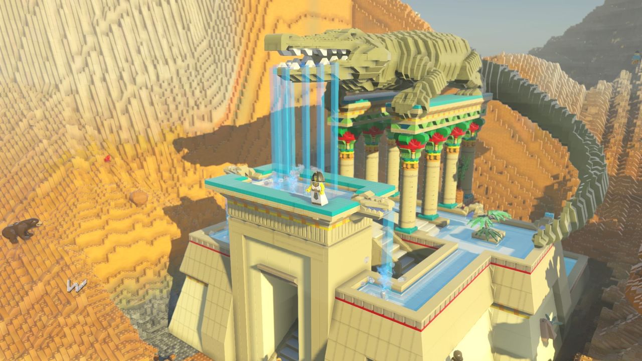 レゴワールド エジプトの公衆浴場 玩具劇場ガンバランス倉庫