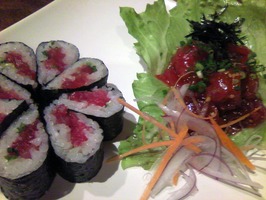 ユッケ&鉄火